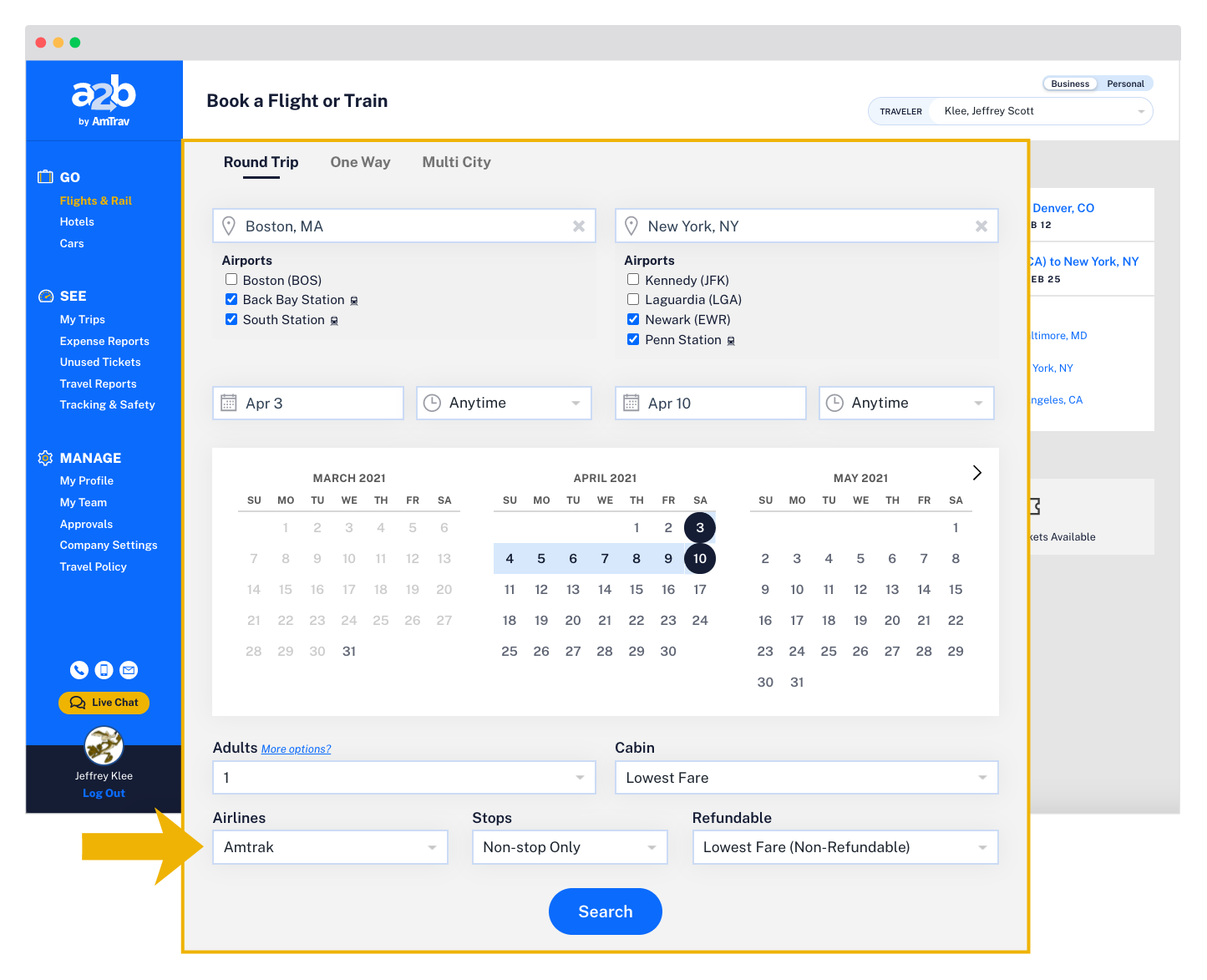 How do I make a rail reservation?